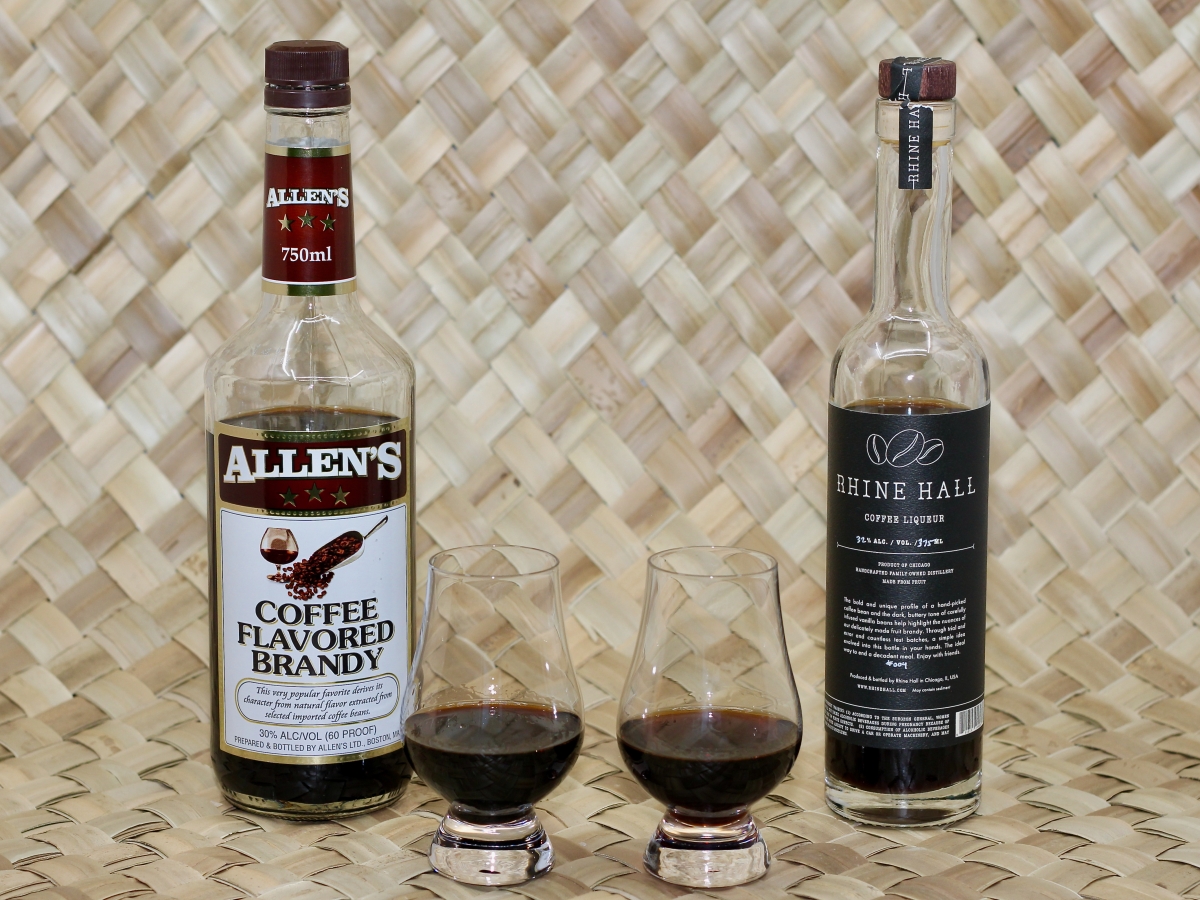 Coffee-Flavored Booze – Allen’s & Rhine Hall Compared